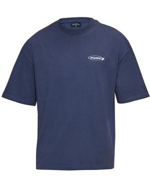 Dropsize Shirt - Blau
