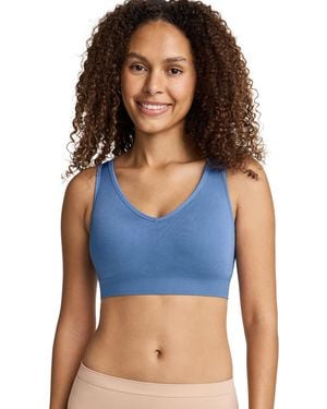Jockey Sport-Bh Seamfree Back Smoothing Bralette - Blau