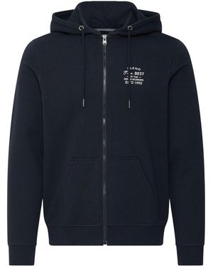 Blend Kapuzensweatjacke Bhbest - Blau
