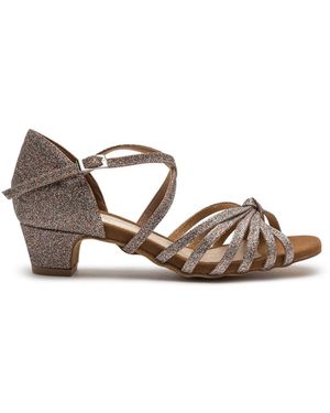 Dancing Queen Riemensandale Grace Radiance Tanzschuhe - Braun