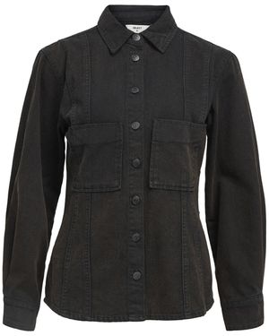 Object Bluse - Schwarz