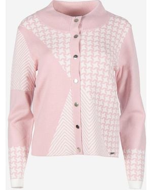Passioni Strickjacke - Pink