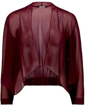 Vera Mont Blusenjacke Ohne Verschluss - Rot