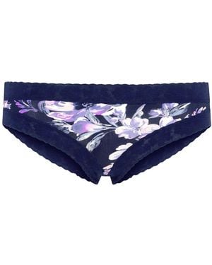 Jockey Panty Parisienne Soft Stretch Lace Bikini - Blau