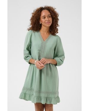Kaffe Kleid Carrie - Grün