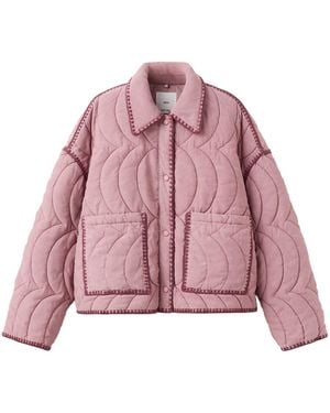 Mango Jacke Zigzag - Pink