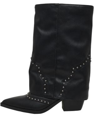 Steve Madden Cowboystiefel Saddle - Schwarz