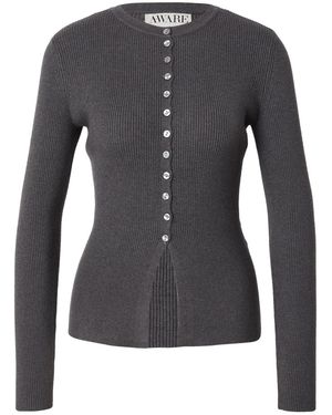 Aware Strickjacke Awukino - Schwarz