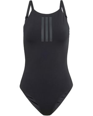adidas Badeanzug Iconisea Ribbed Padded Thin Straps - Schwarz