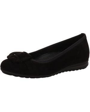 Gabor Ballerina Ballerina Damen 3012.01.007 Rauleder - Schwarz