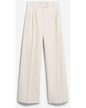 ARMEDANGELS Hose Linen Blend Kaayua Pant - Weiß