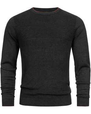 INDICODE Pullover Reign - Schwarz