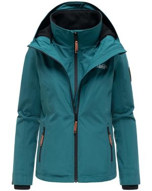 Marikoo Übergangsjacke Erdbeere - Grün