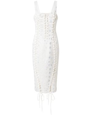 True Decadence Cocktailkleid (1-tlg) Rückenfrei - Weiß