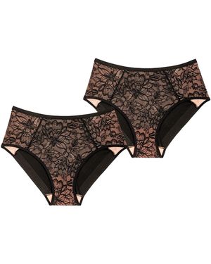 Triumph Maxislip Amourette Charm - Braun