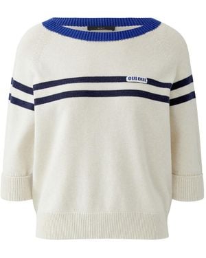 Ouí Pullover - Blau