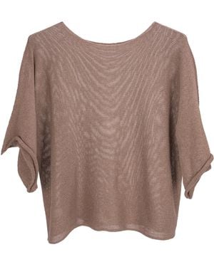 Seasons of April Pullover Fleur - Braun