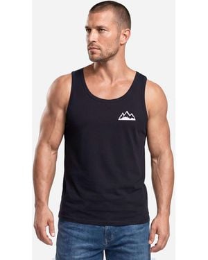 Neverless Shirt Mountain - Blau