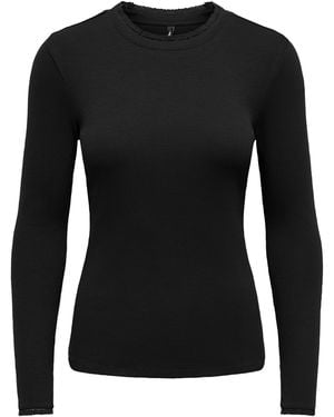 ONLY Shirt Onlleslie - Schwarz