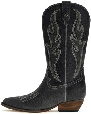 Guess Cowboystiefel Largena - Schwarz