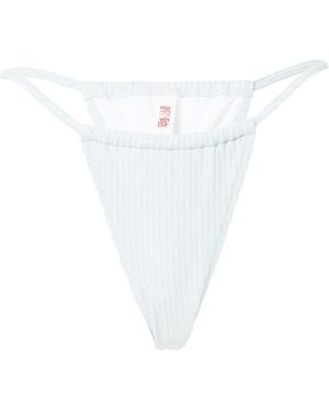 Solid & Striped Bikinihose - Weiß