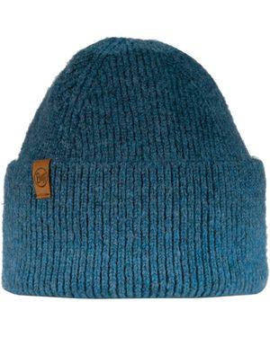 Buff Mütze Marin Knitted Hat Beanie - Blau