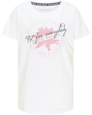 Bruno Banani T-Shirt 'Jenkins' - Weiß