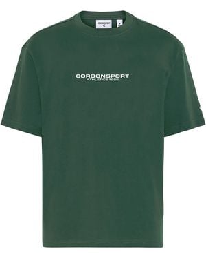 Cordon Sport Shirt Rocco - Grün