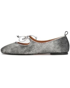 Kazar Riemchenballerina - Weiß