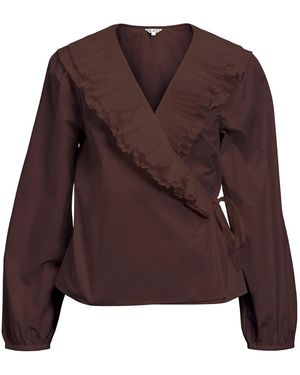 Object Bluse Objjada - Braun