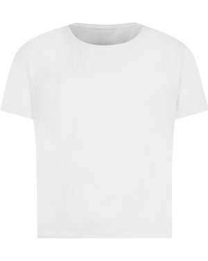 Evoni Shirt Kurz - Weiß