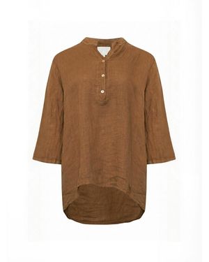 Opal Studio Shirt 17661 - Braun