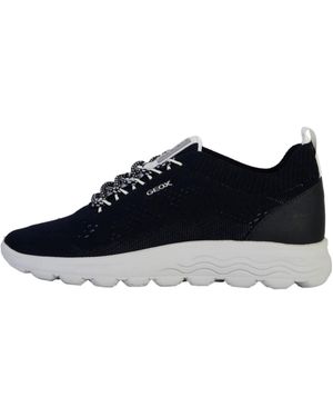 Geox Sportlicher Schnürschuh - Blau