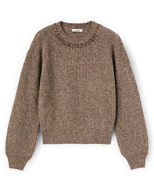 mötivi Pullover - Braun