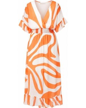 Elara Kleid - Orange