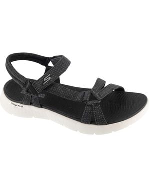 Skechers Sandale Go Walk Flex Sandal - Schwarz
