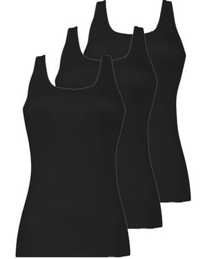 NINA VON C Unterhemd Daily - Schwarz