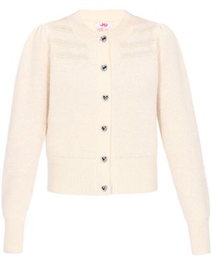myMo Strickjacke - Natur