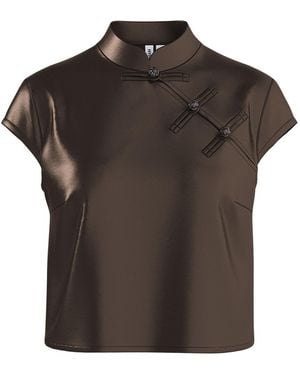HYPEDROP Top - Braun