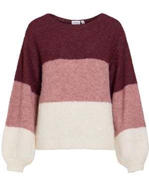 Vila Pullover Marley - Rot