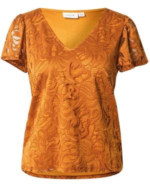 Vila Bluse 'Vistasia' - Orange