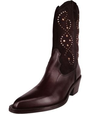 Mjus Cowboystiefel Teresa Western - Braun