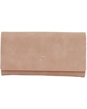 O bag Brieftasche Mit Kartenfächern, Mit Münzfach Clubby - Natur