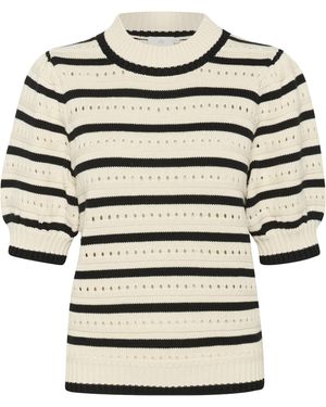 Kaffe Pullover 'Evelyn' - Weiß
