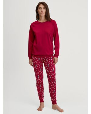CALIDA Pyjama Family & Friends - Rot