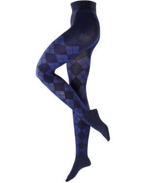 Burlington Strumpfhose Elegant Essence - Blau