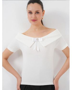 Bigdart Bluse Blusen - Weiß
