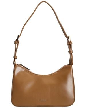 SEIDENFELT Schultertasche Arvaja - Braun