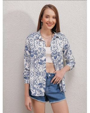Bigdart Bluse - Blau