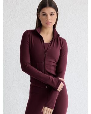 Trendyol Sportsweatjacke - Lila